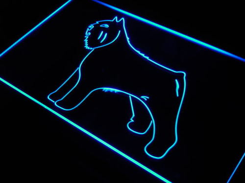 Bouvier des Flandres Dog Pet Neon Light Sign